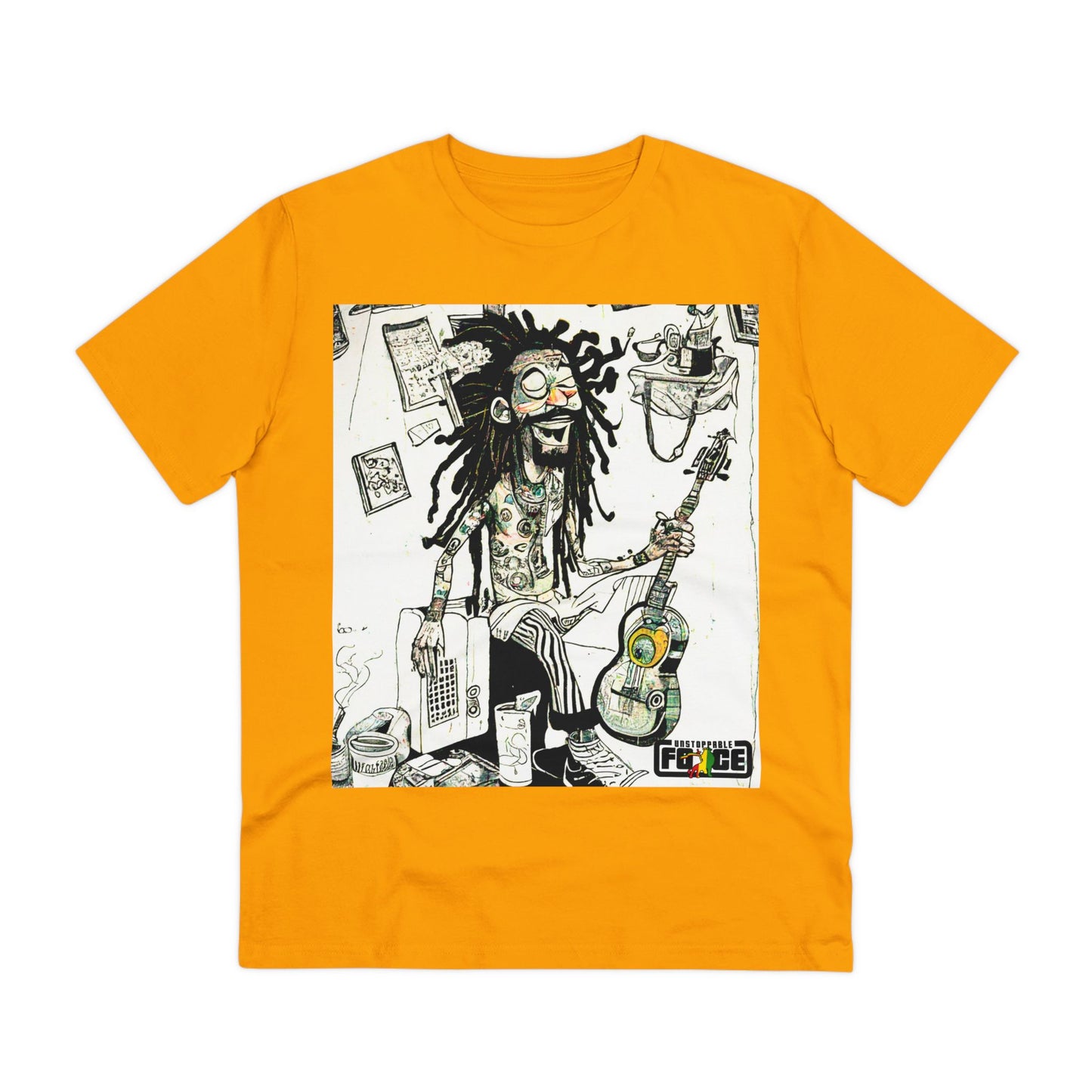 UFB Tattooed Rasta S01 Organic Creator T-shirt - Unisex
