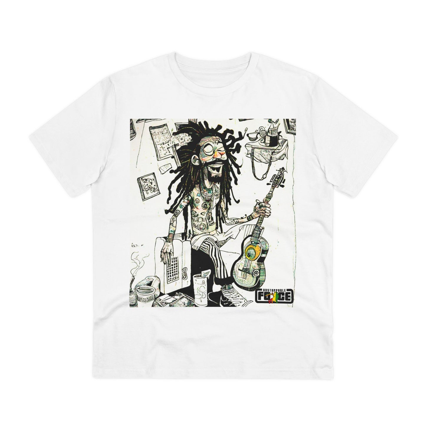 UFB Tattooed Rasta S01 Organic Creator T-shirt - Unisex