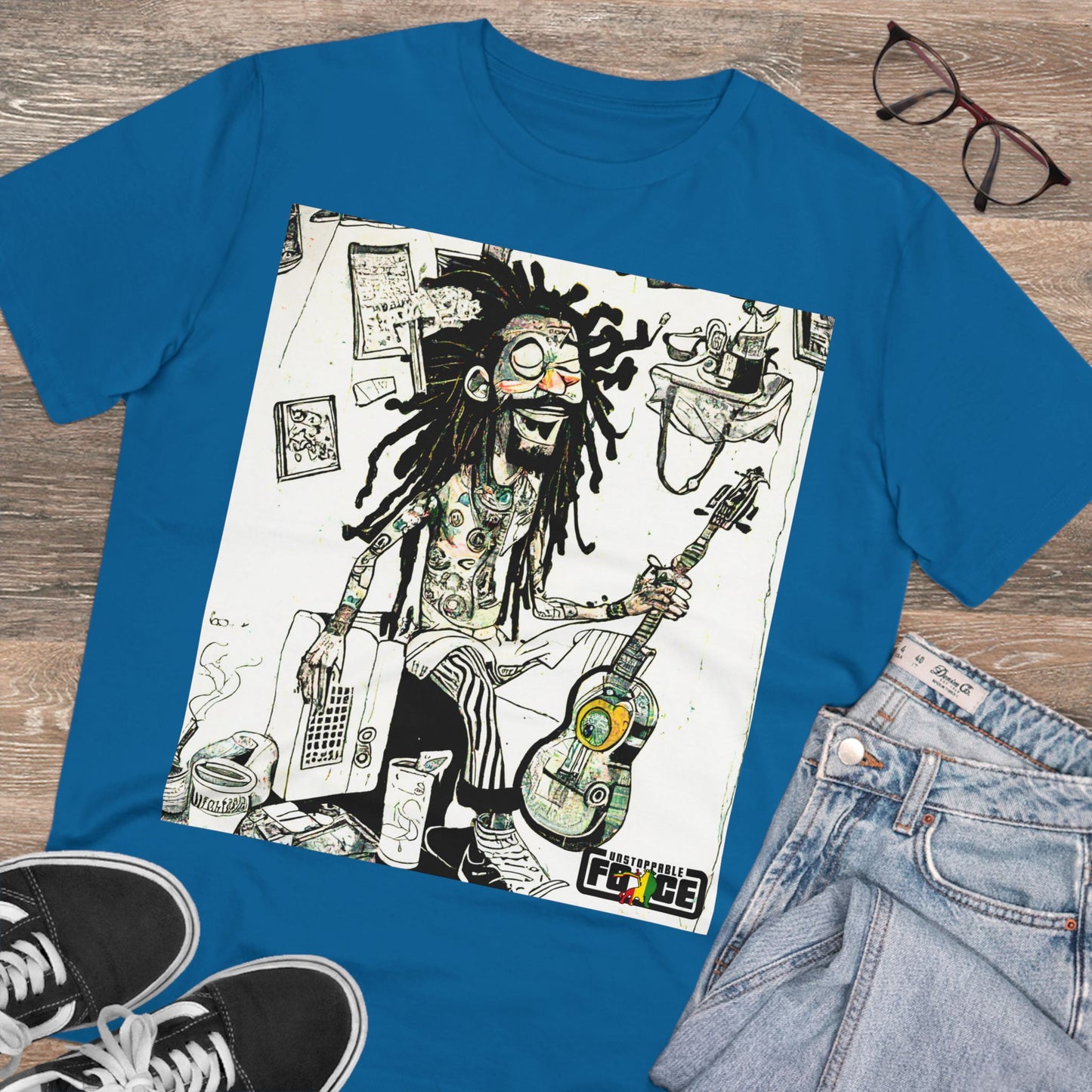 UFB Tattooed Rasta S01 Organic Creator T-shirt - Unisex