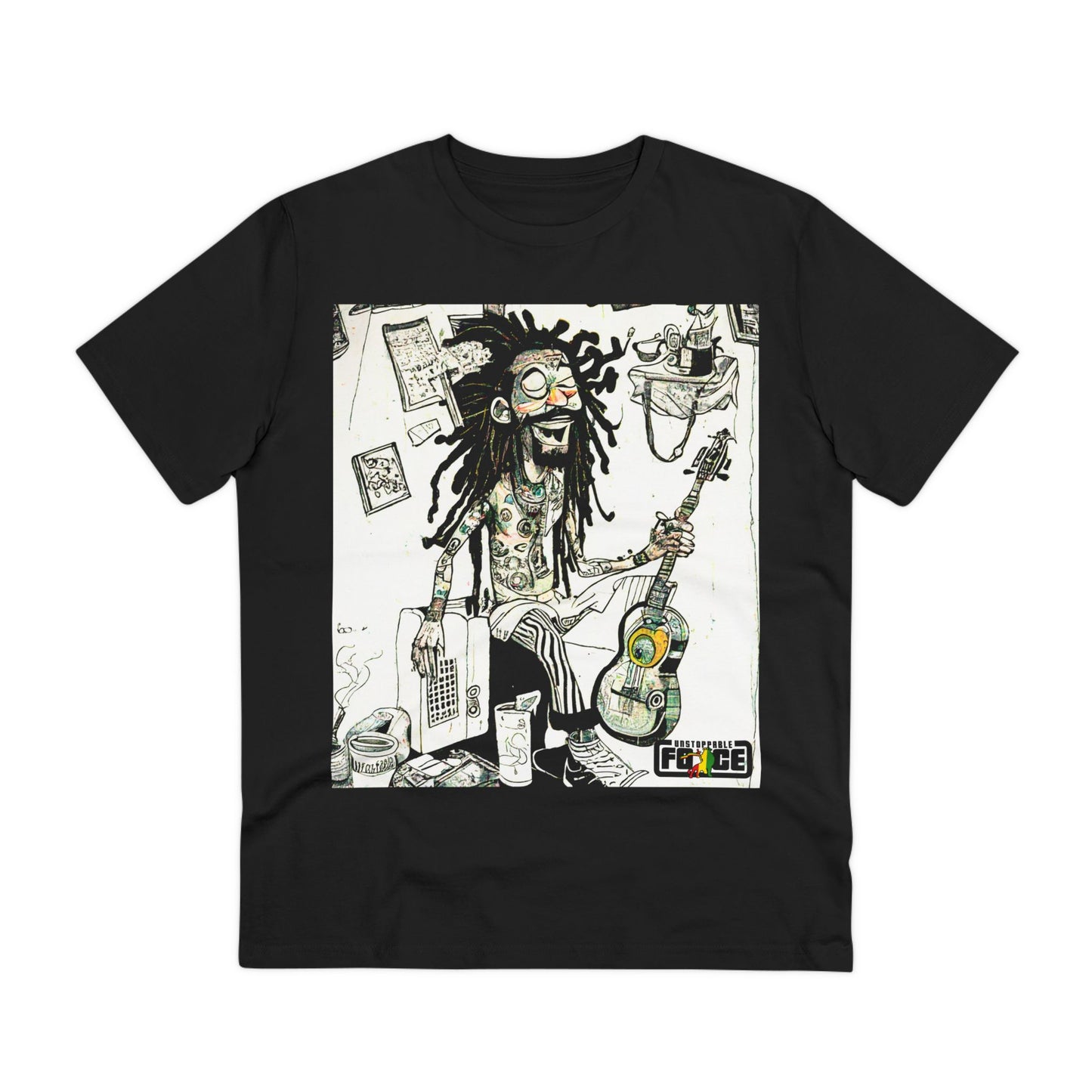 UFB Tattooed Rasta S01 Organic Creator T-shirt - Unisex
