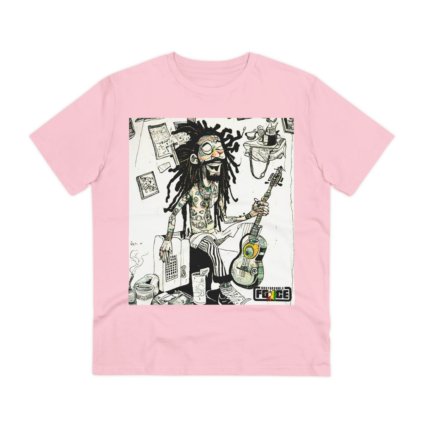 UFB Tattooed Rasta S01 Organic Creator T-shirt - Unisex
