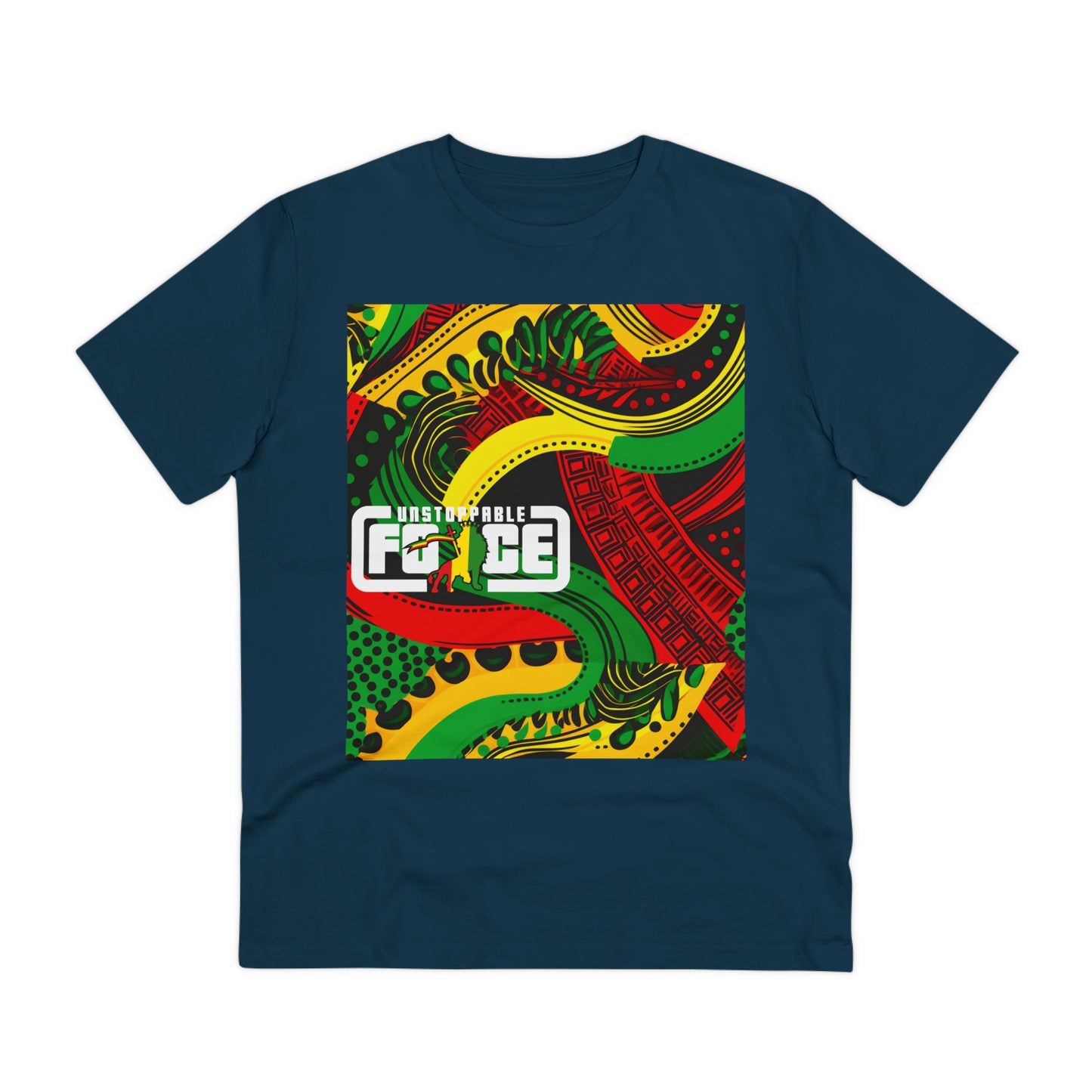 African Fabric Organic Creator T-shirt - Unisex