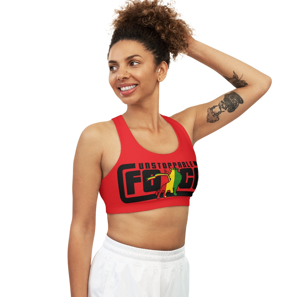 Unstoppable Force Seamless Sports Bra (AOP)