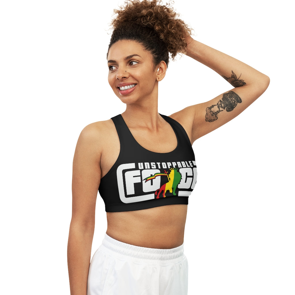 Unstoppable Force Seamless Sports Bra (AOP)