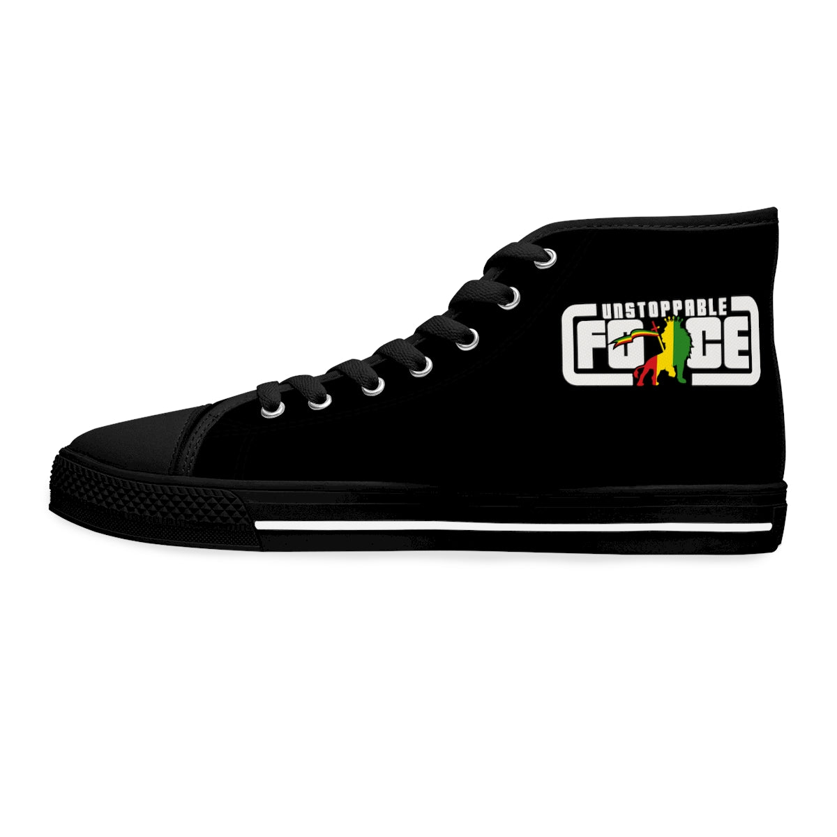 Unstoppable Force Women's High Top Sneakers