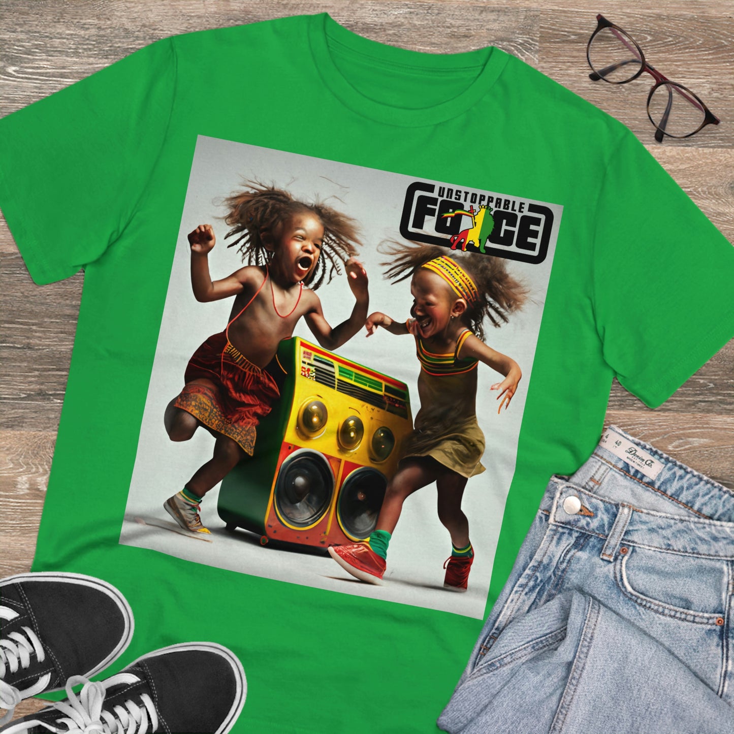 Skanking Kids S01- UFB Organic Creator T-shirt - Unisex