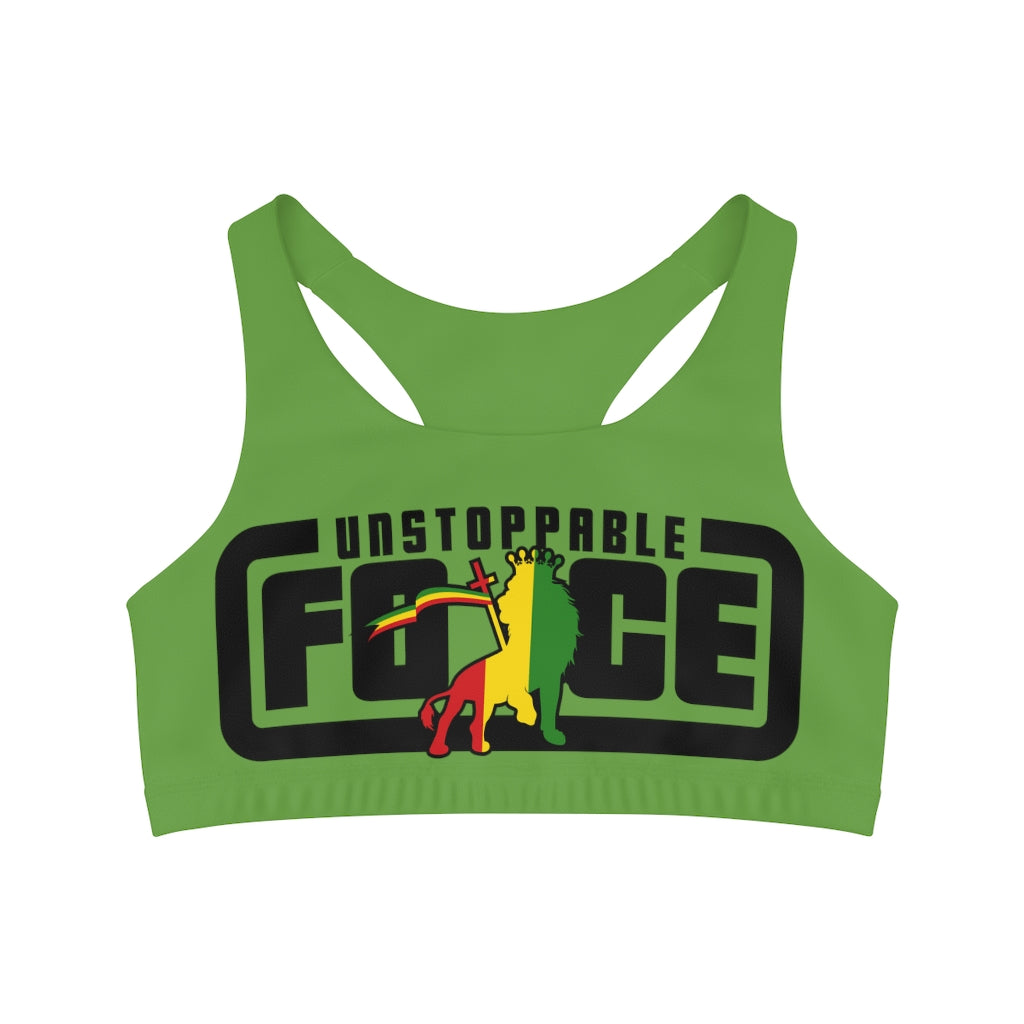 Unstoppable Force Seamless Sports Bra (AOP)