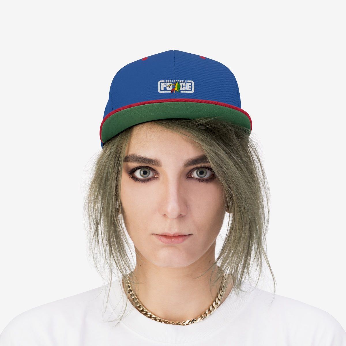 Unstoppable Force Unisex Flat Bill Hat