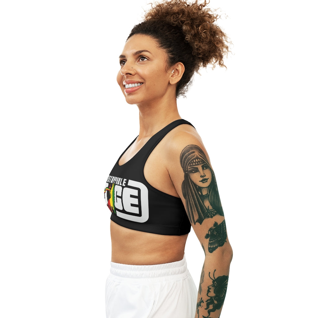 Unstoppable Force Seamless Sports Bra (AOP)