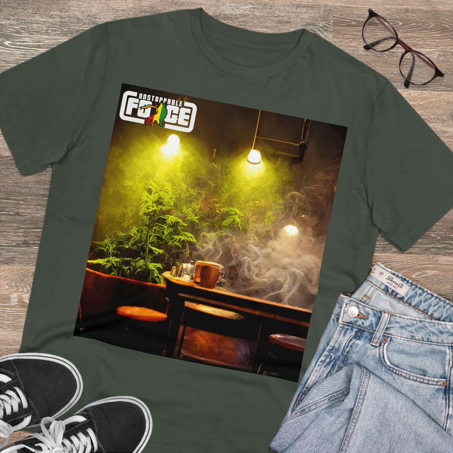 Epic Amsterdam Coffee Shop 1 - UFB Organic Creator T-shirt - Unisex