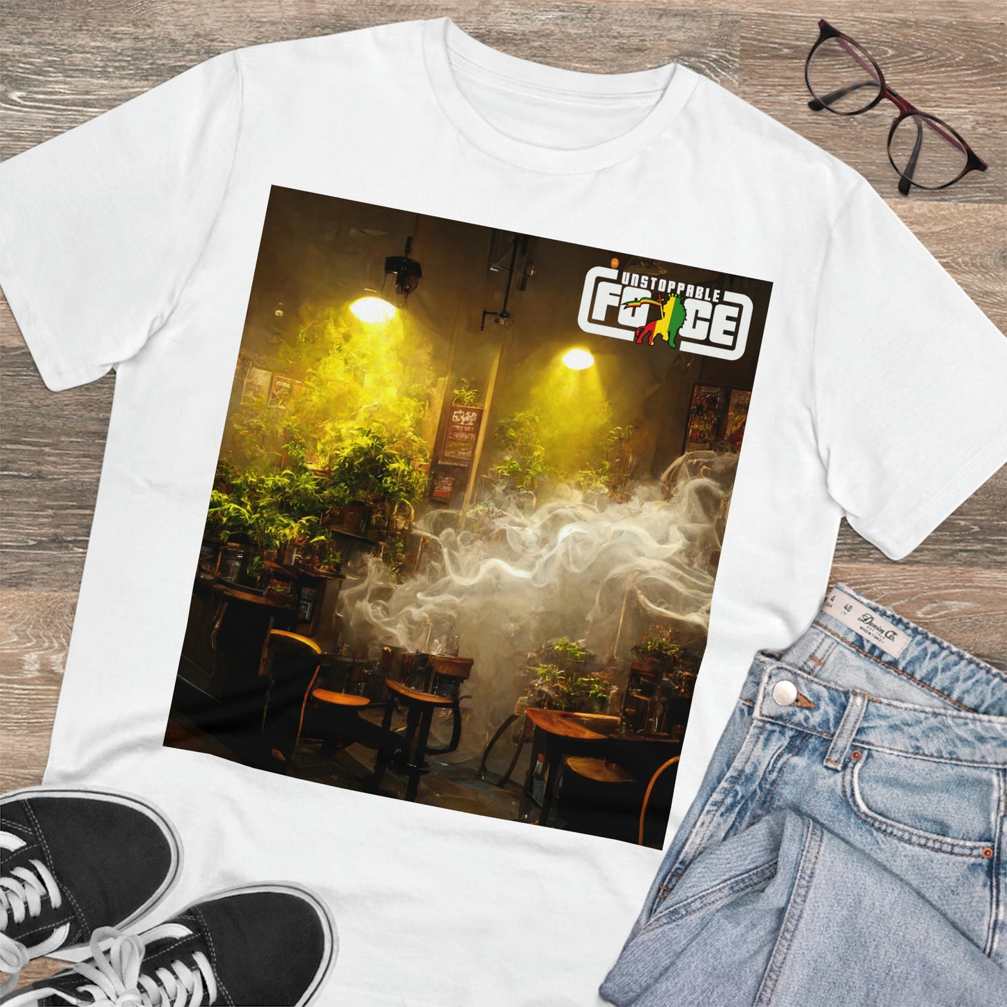 Epic Amsterdam Coffee Shop 1 - UFB Organic Creator T-shirt - Unisex
