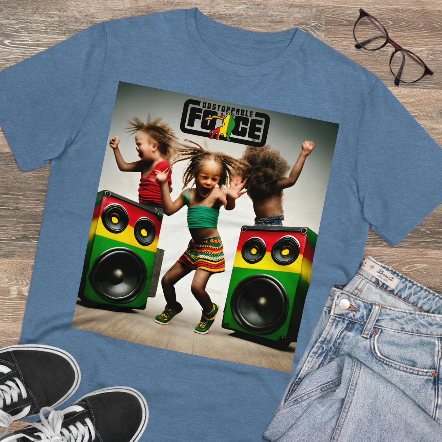 Skanking Kids S02- UFB Organic Creator T-shirt - Unisex