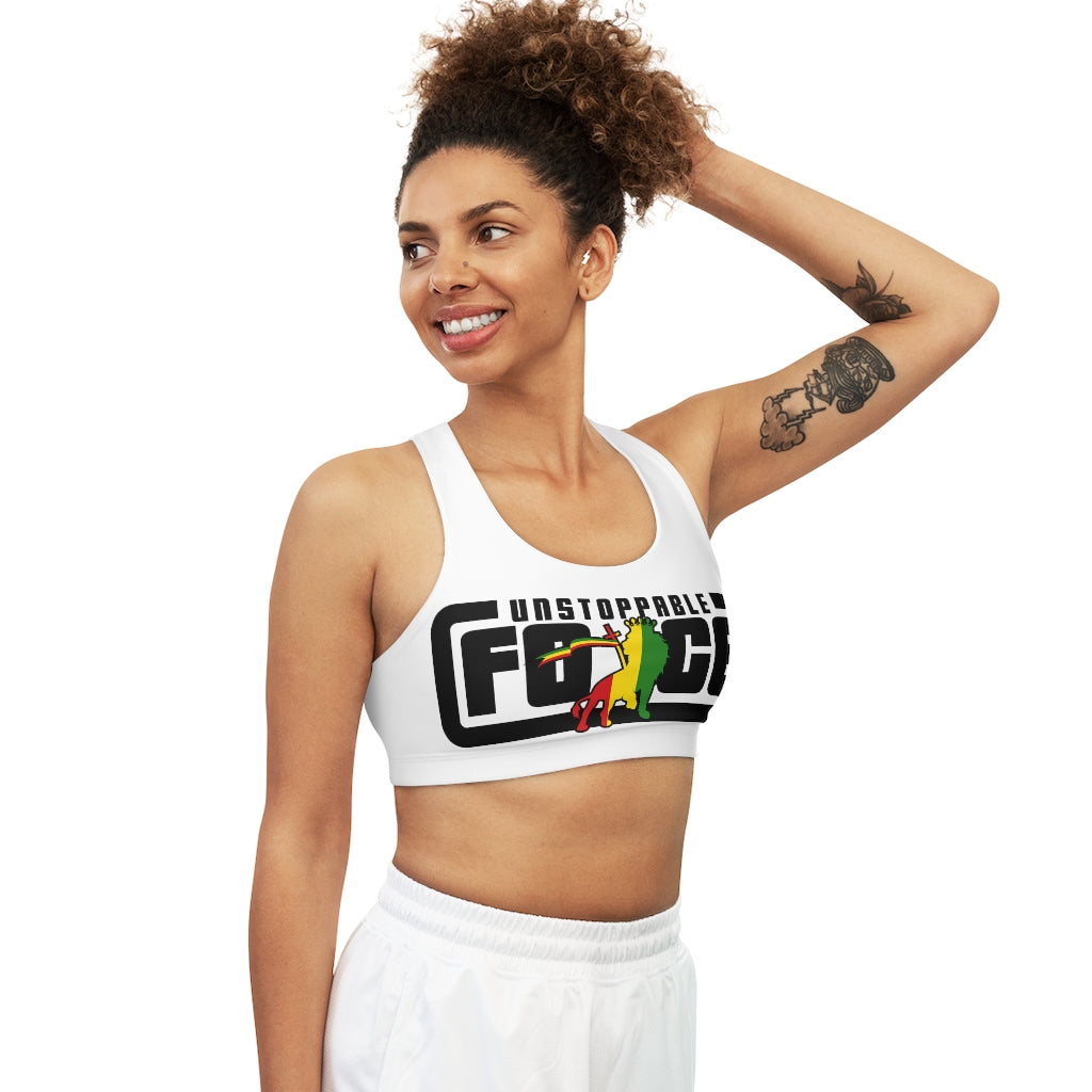Unstoppable Force Seamless Sports Bra (AOP)