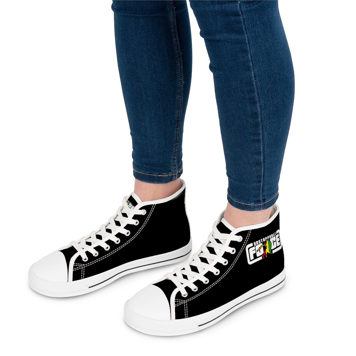 Unstoppable Force Women's High Top Sneakers
