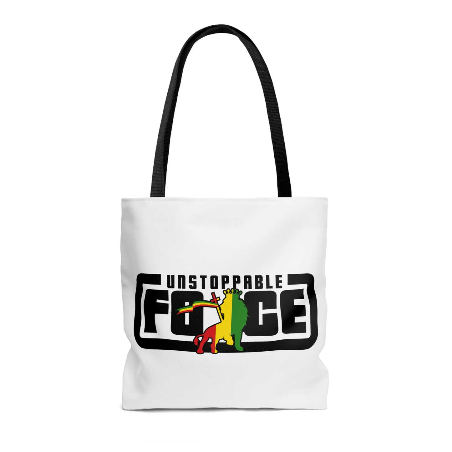 Unstoppable Force AOP Tote Bag