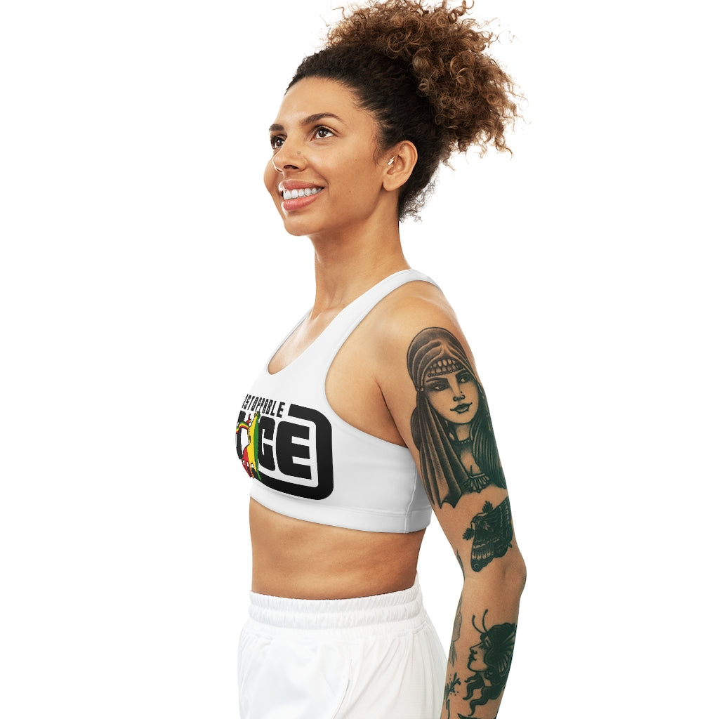 Unstoppable Force Seamless Sports Bra (AOP)