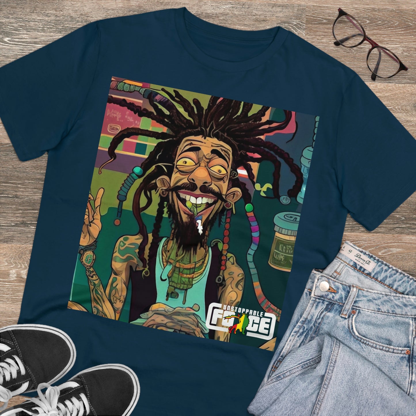 UFB Tattooed Rasta S02 Organic Creator T-shirt - Unisex