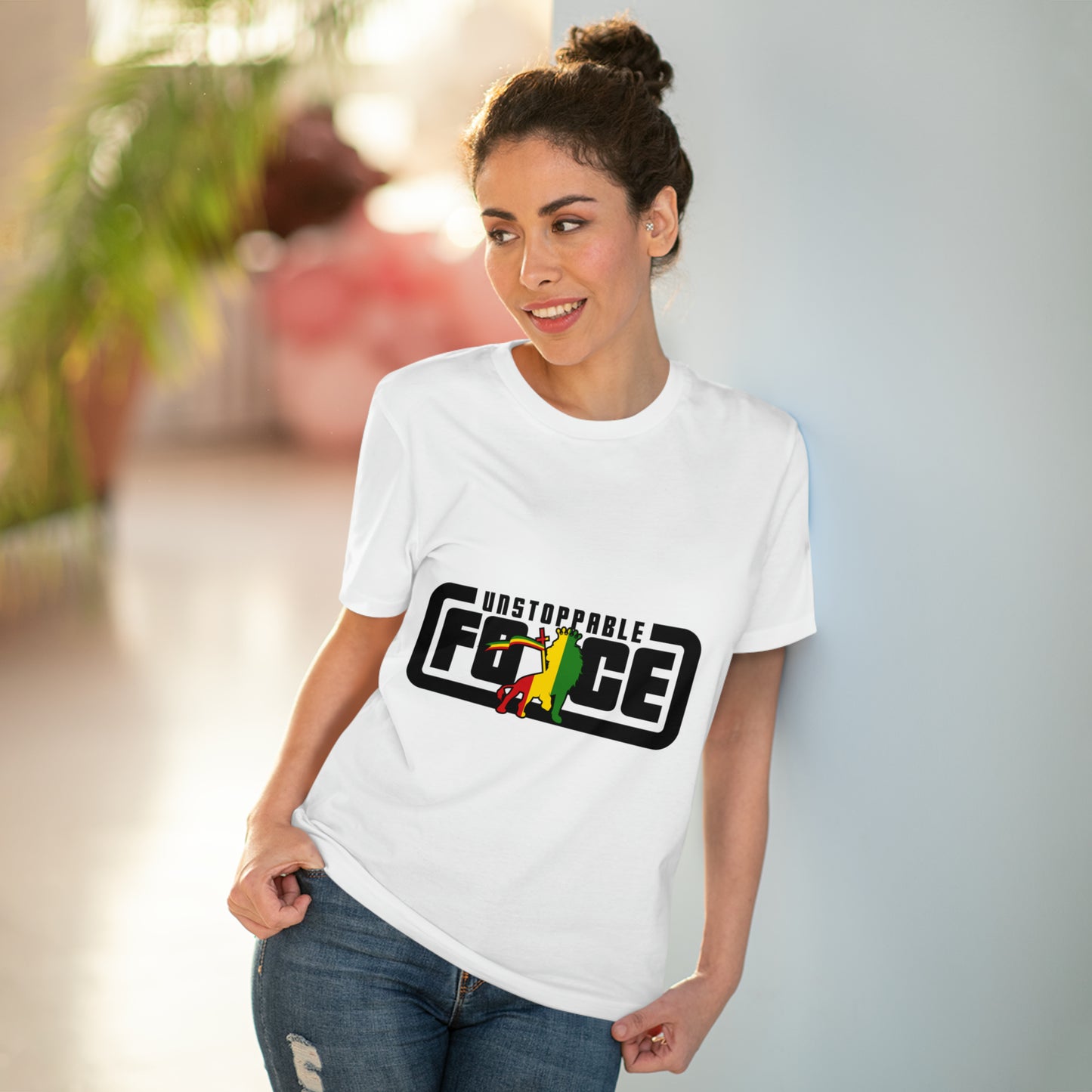African Fabric Organic Creator T-shirt - Unisex