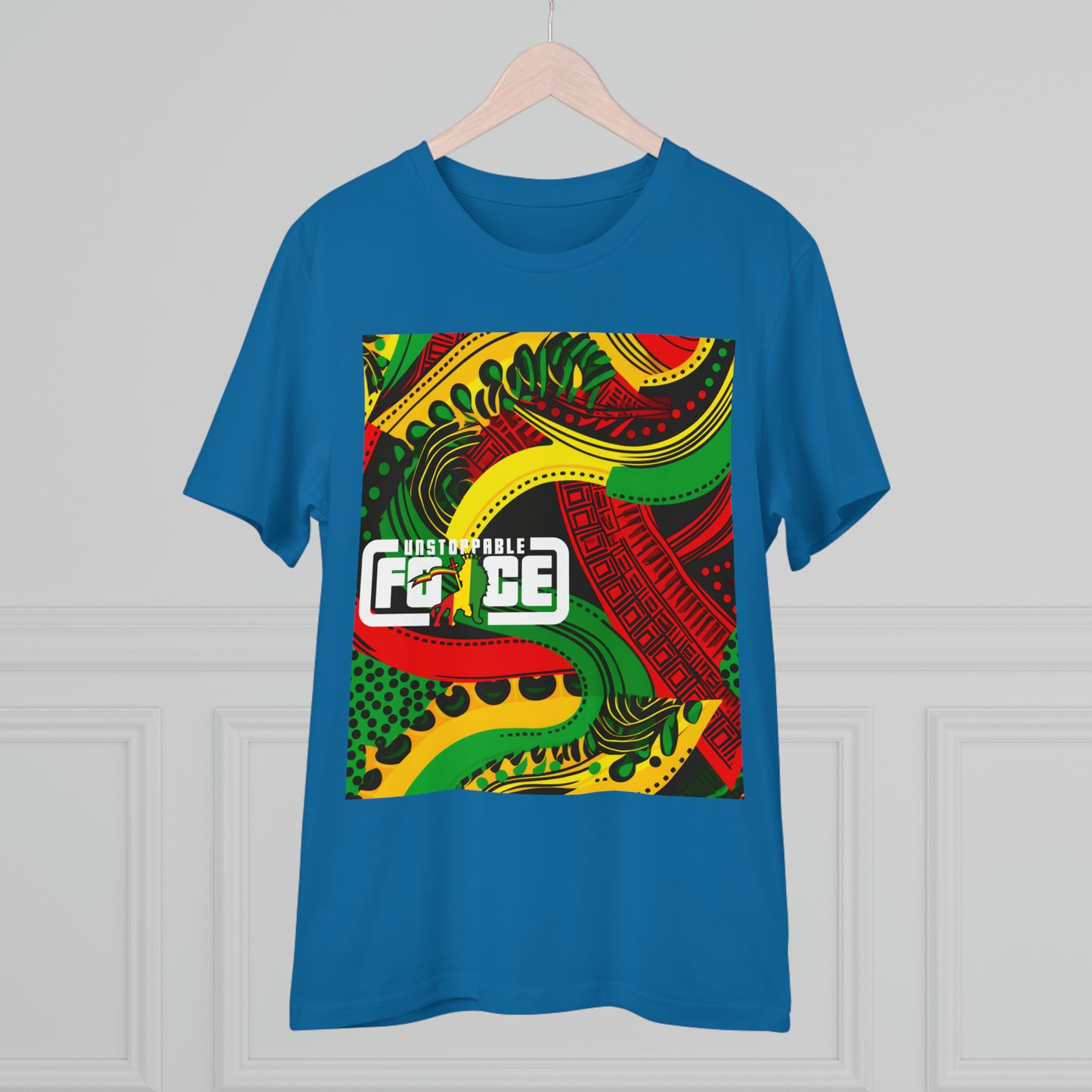 African Fabric Organic Creator T-shirt - Unisex