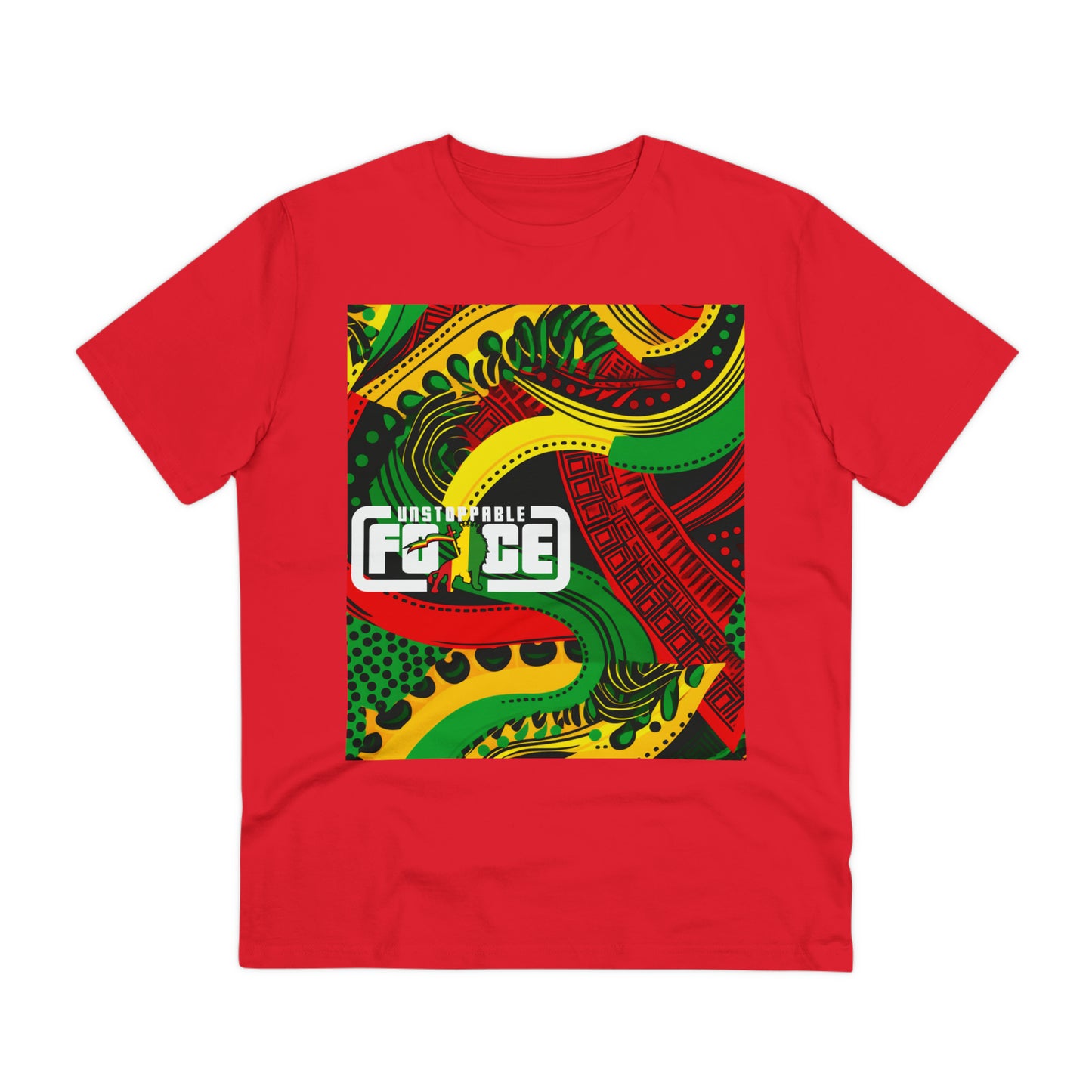 African Fabric Organic Creator T-shirt - Unisex