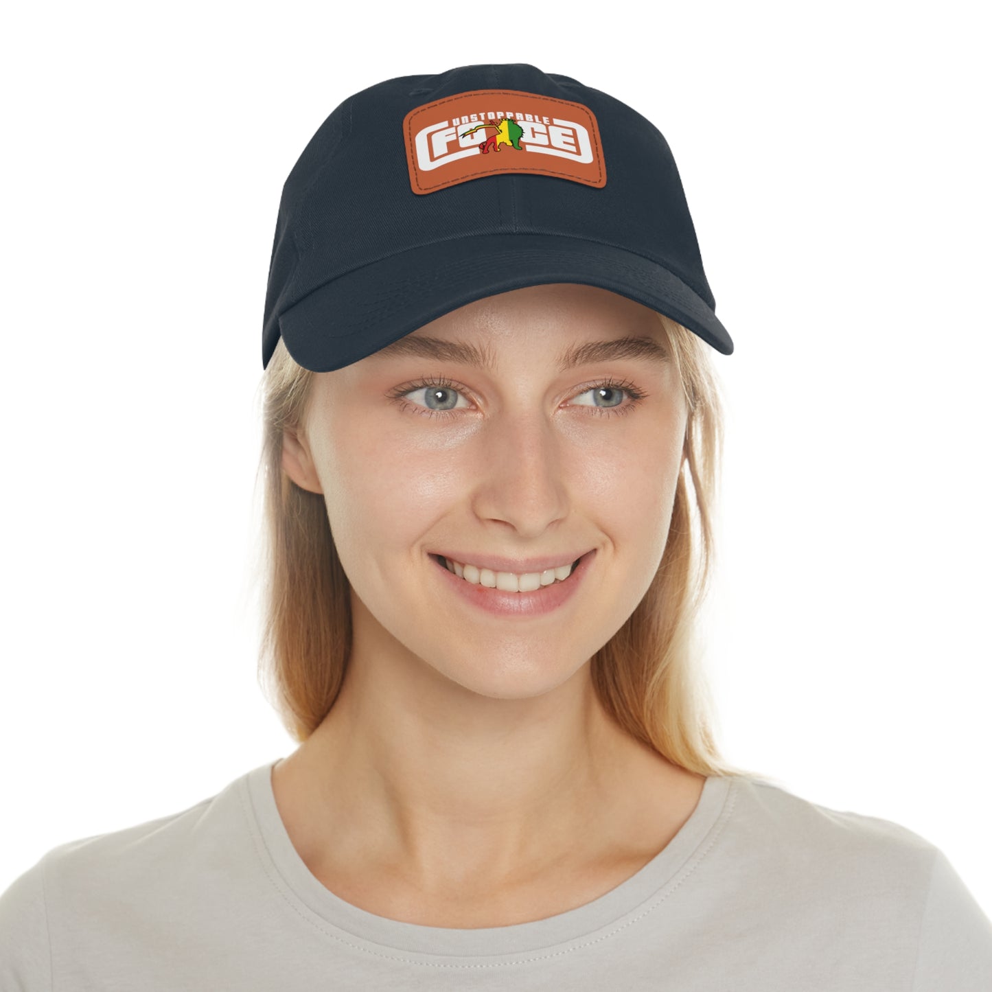 UFB Dad Hat with Leather Patch