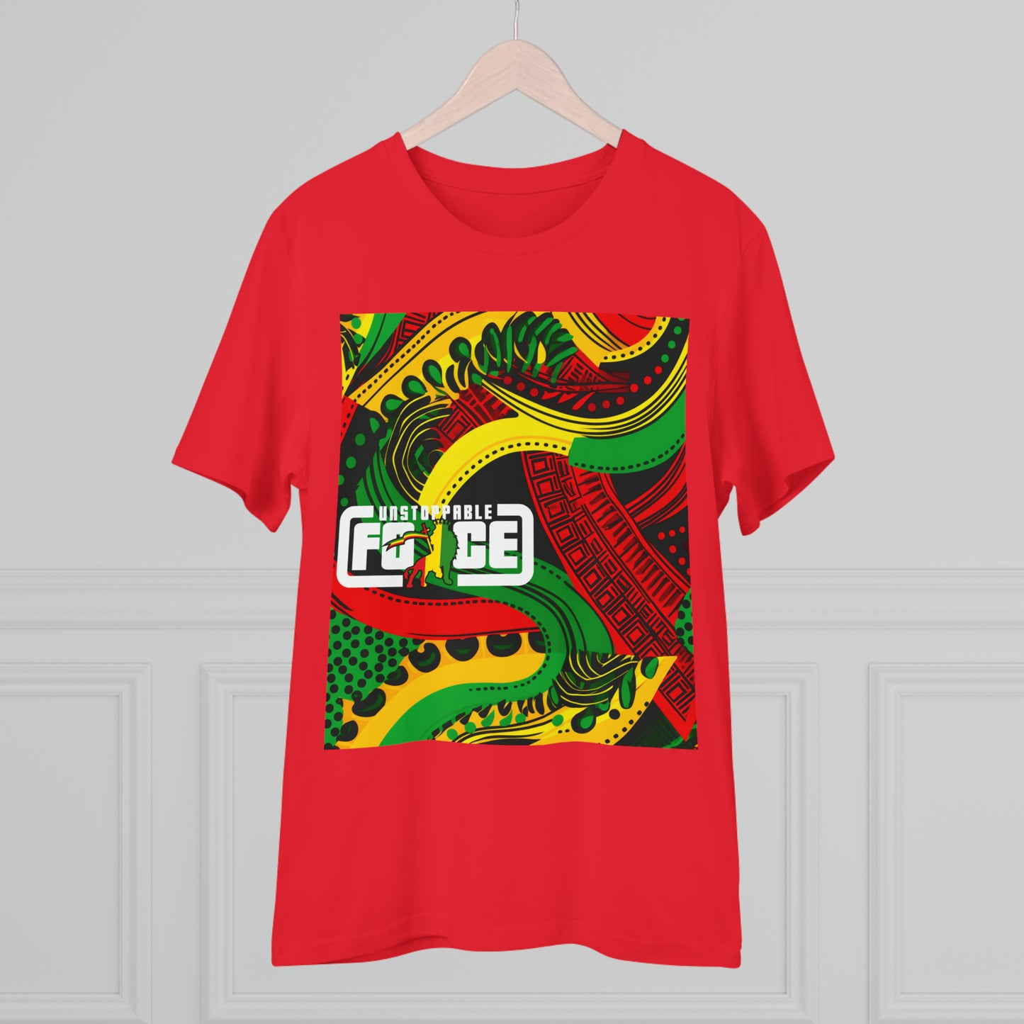 African Fabric Organic Creator T-shirt - Unisex