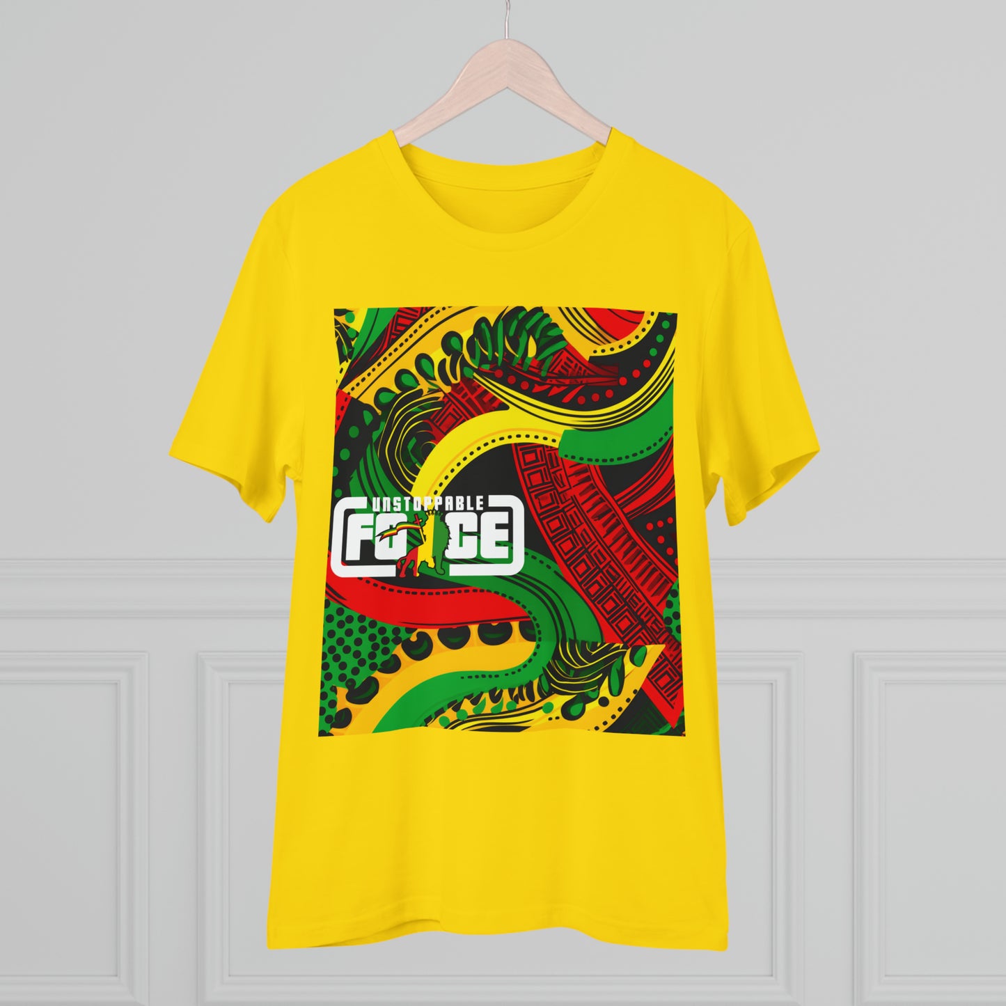African Fabric Organic Creator T-shirt - Unisex