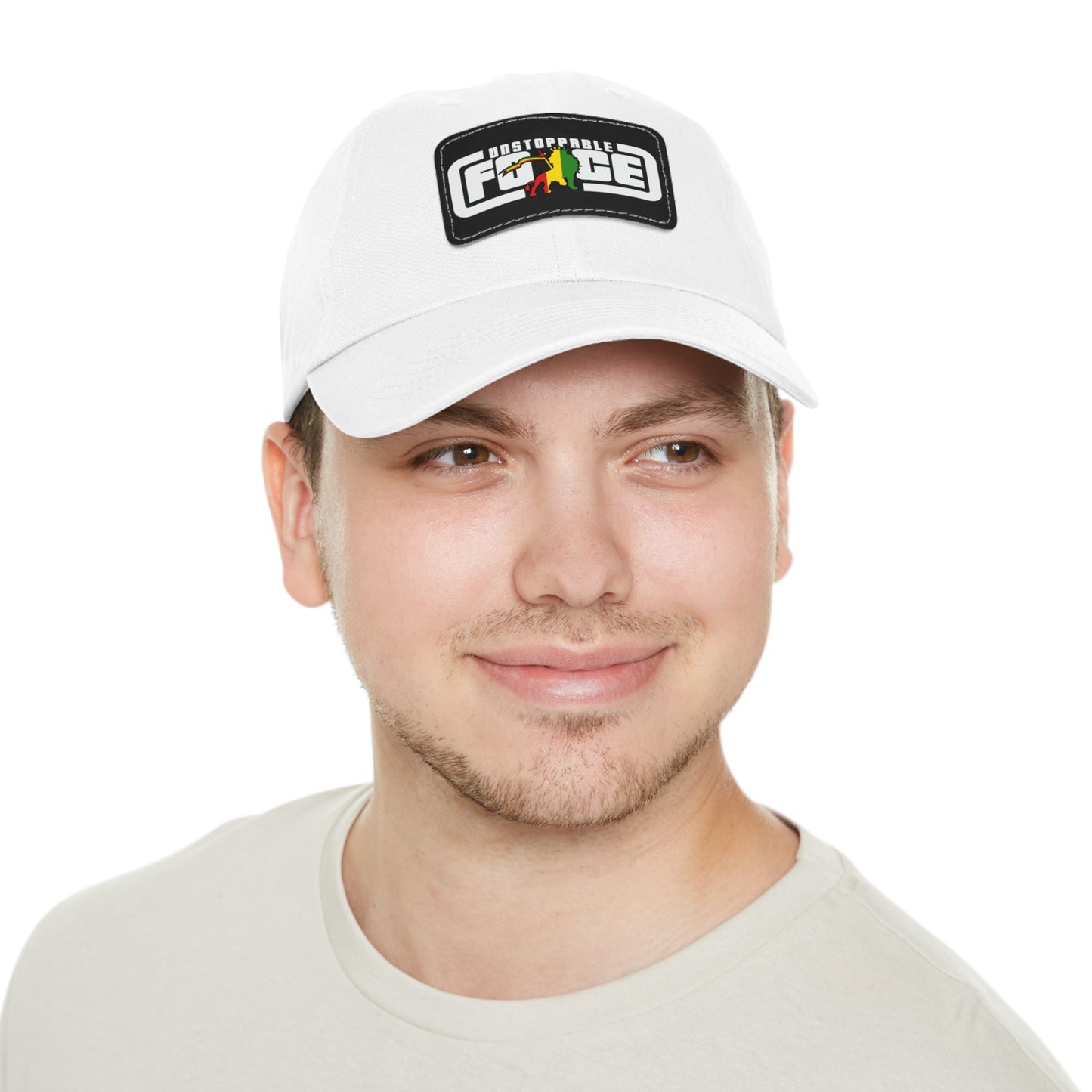 UFB Dad Hat with Leather Patch