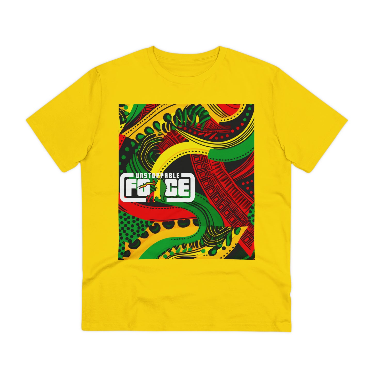 African Fabric Organic Creator T-shirt - Unisex