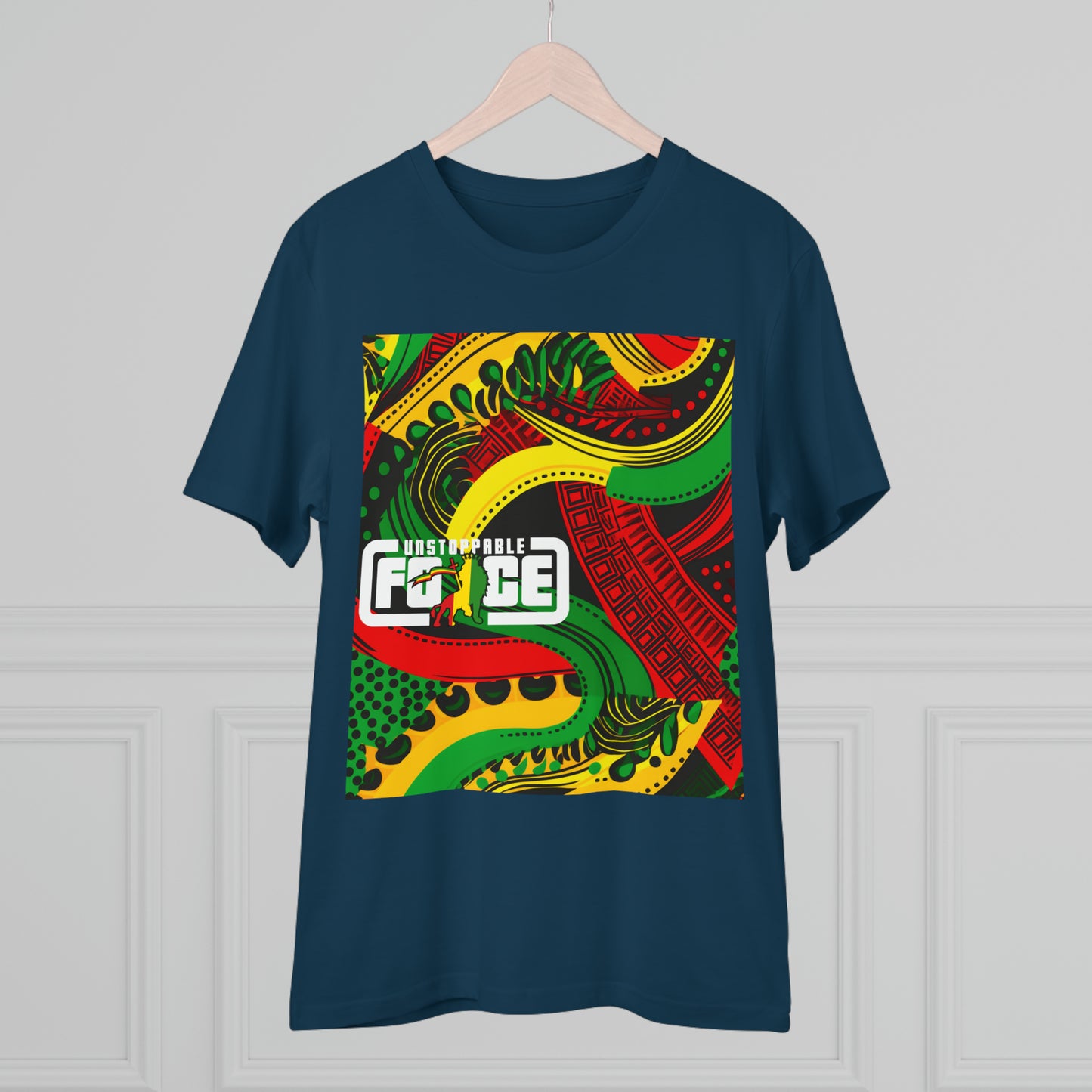 African Fabric Organic Creator T-shirt - Unisex