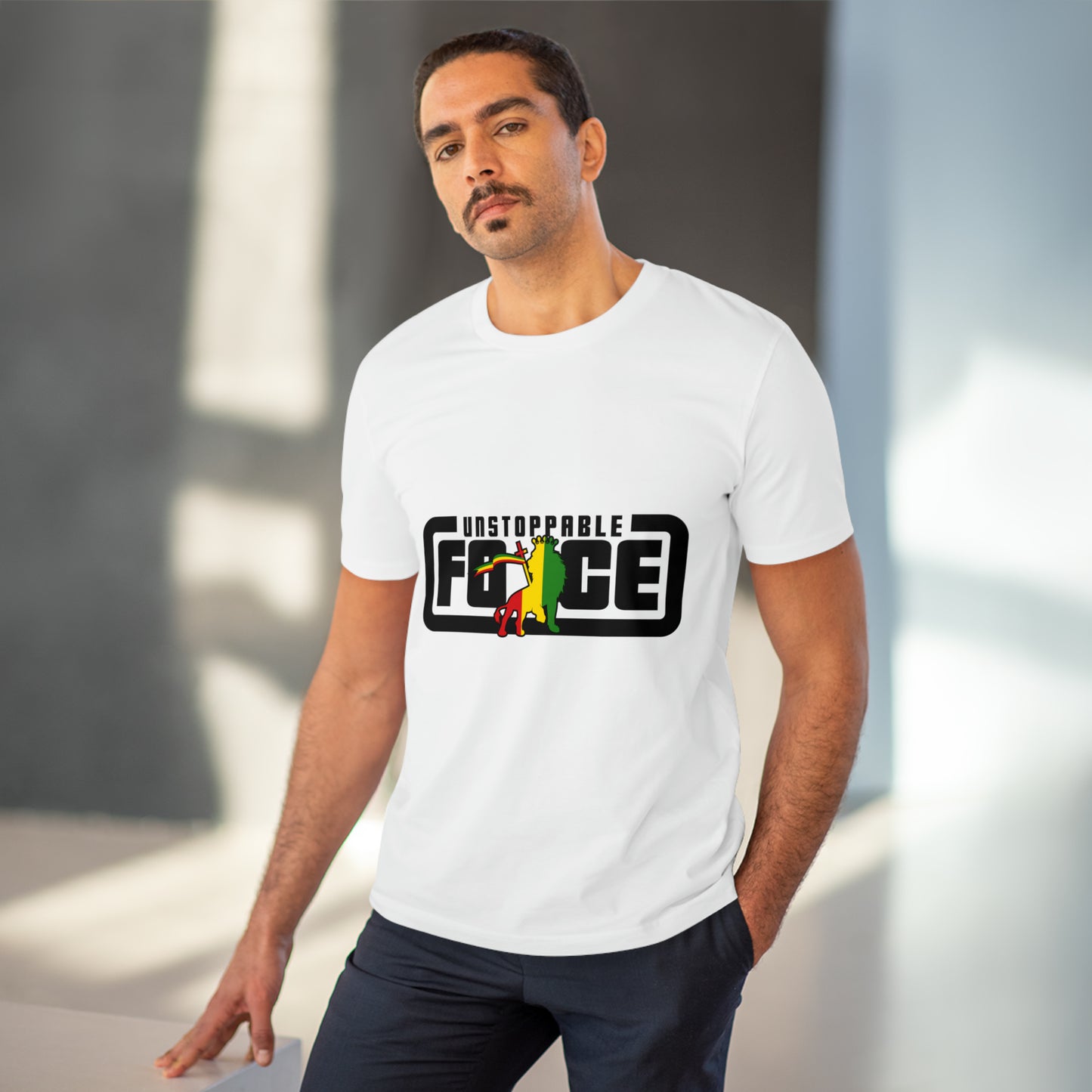 African Fabric Organic Creator T-shirt - Unisex