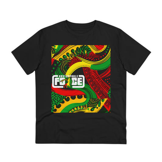 African Fabric Organic Creator T-shirt - Unisex
