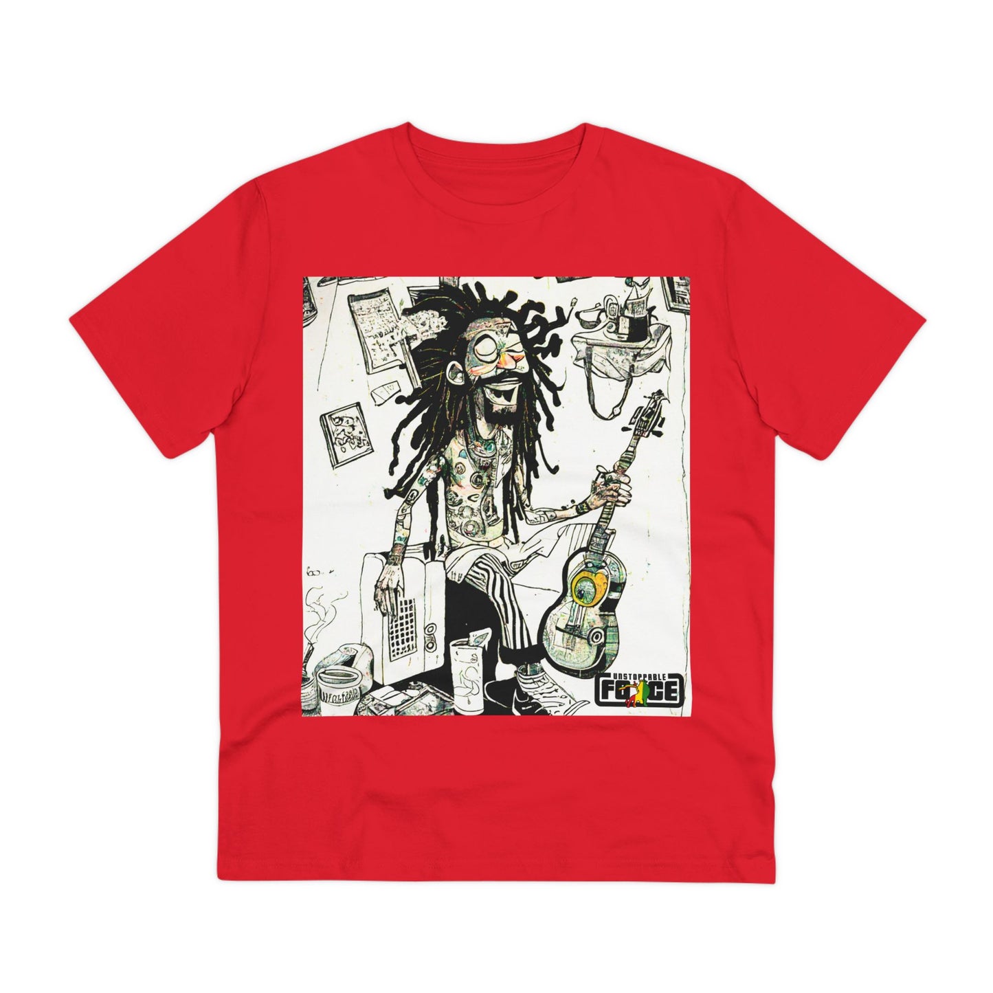 UFB Tattooed Rasta S01 Organic Creator T-shirt - Unisex