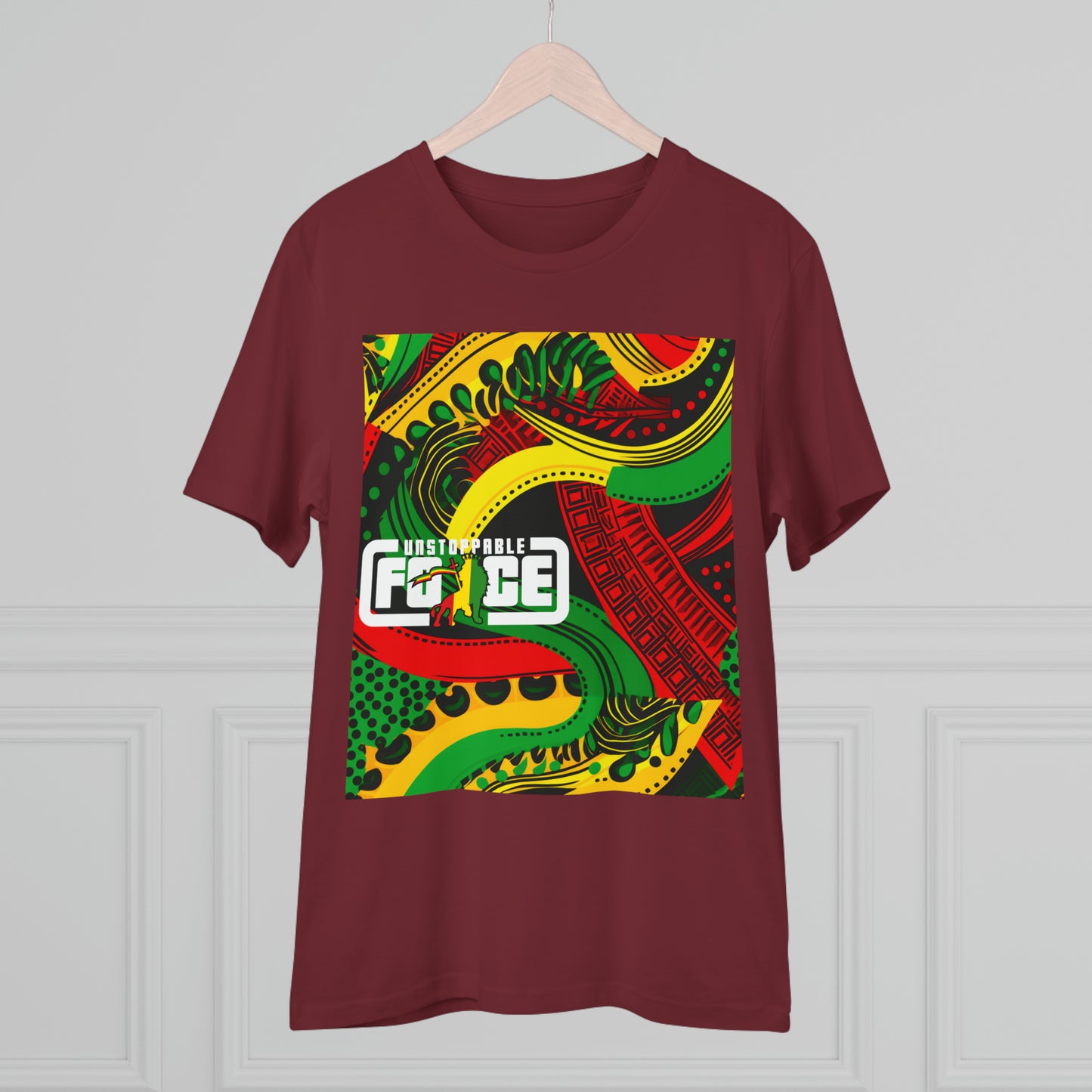 African Fabric Organic Creator T-shirt - Unisex