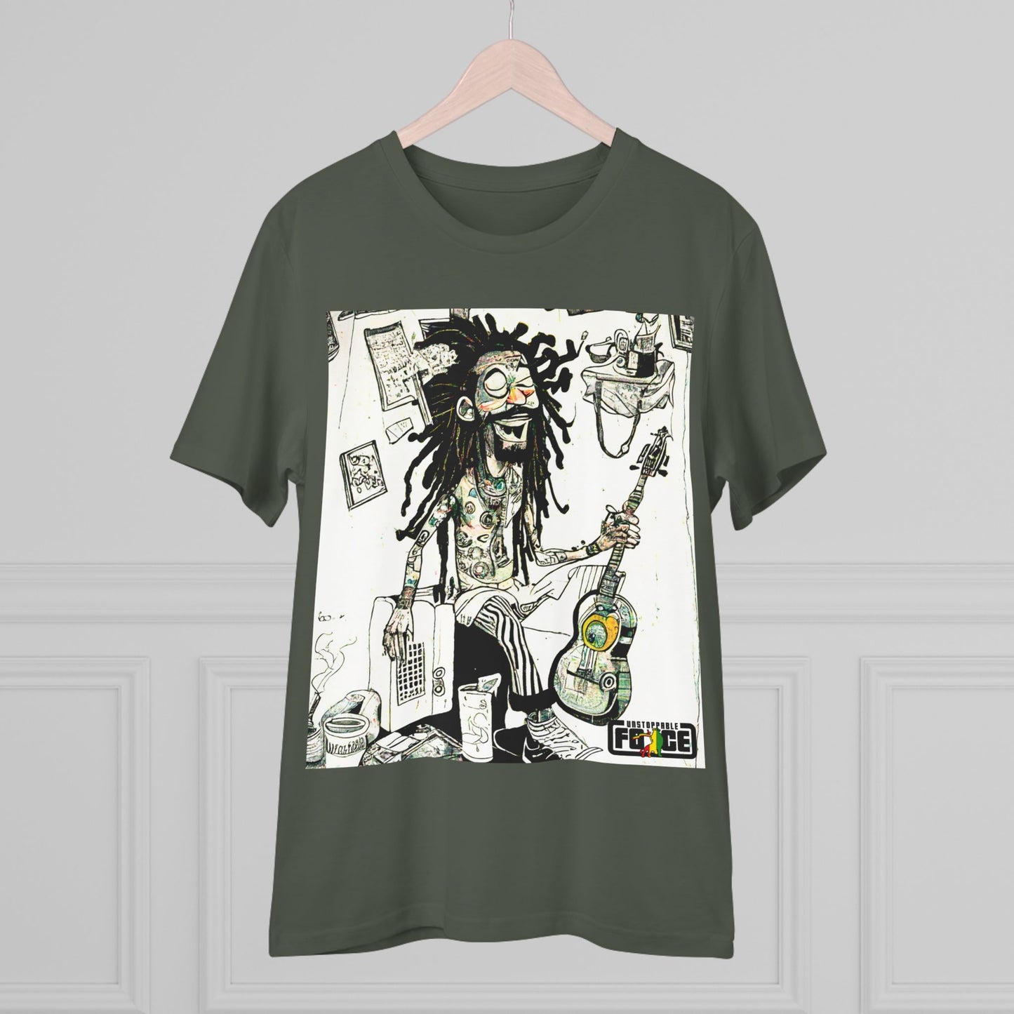 UFB Tattooed Rasta S01 Organic Creator T-shirt - Unisex