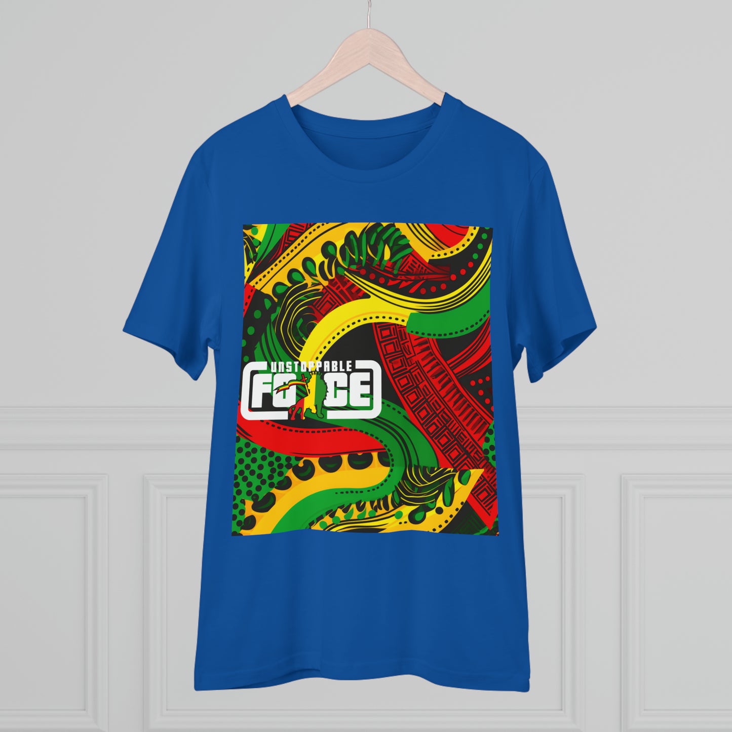 African Fabric Organic Creator T-shirt - Unisex