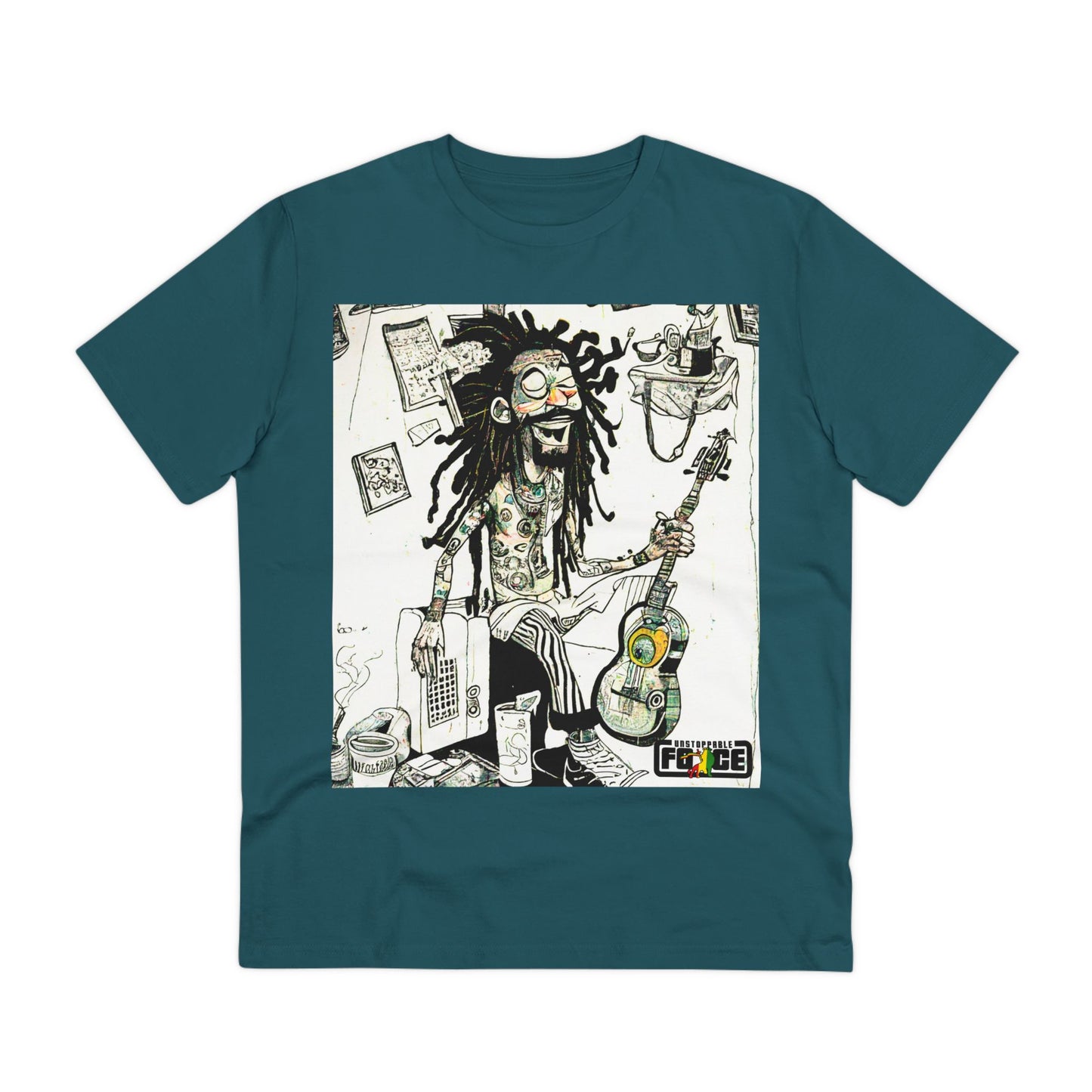 UFB Tattooed Rasta S01 Organic Creator T-shirt - Unisex
