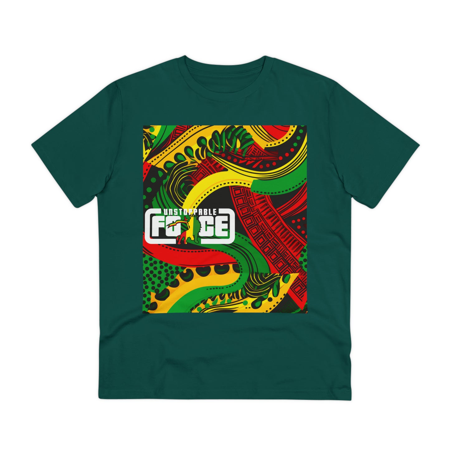 African Fabric Organic Creator T-shirt - Unisex