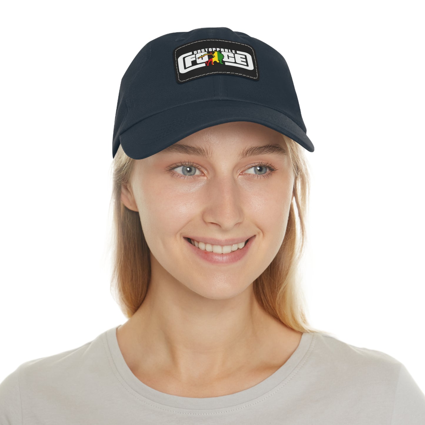 UFB Dad Hat with Leather Patch