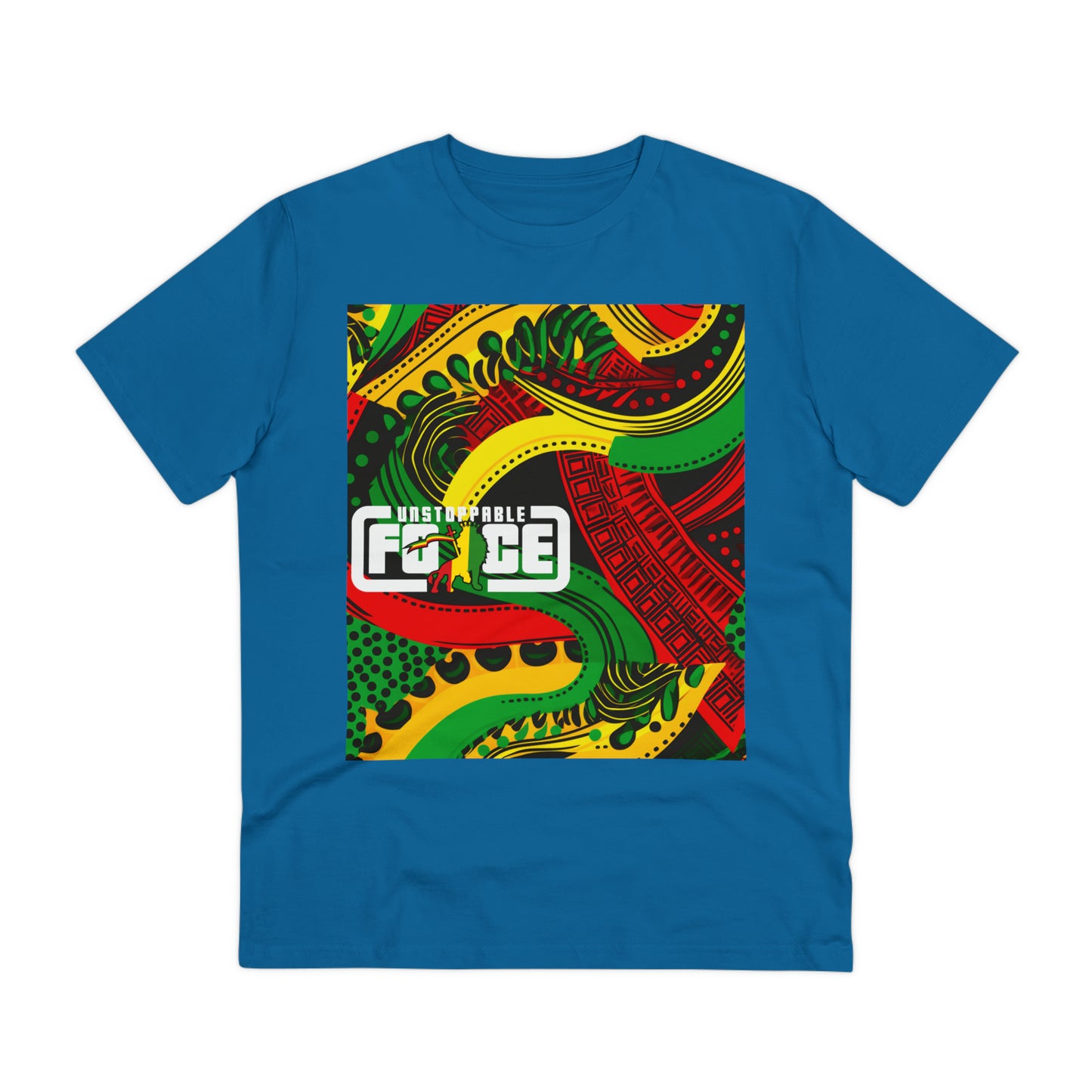 African Fabric Organic Creator T-shirt - Unisex