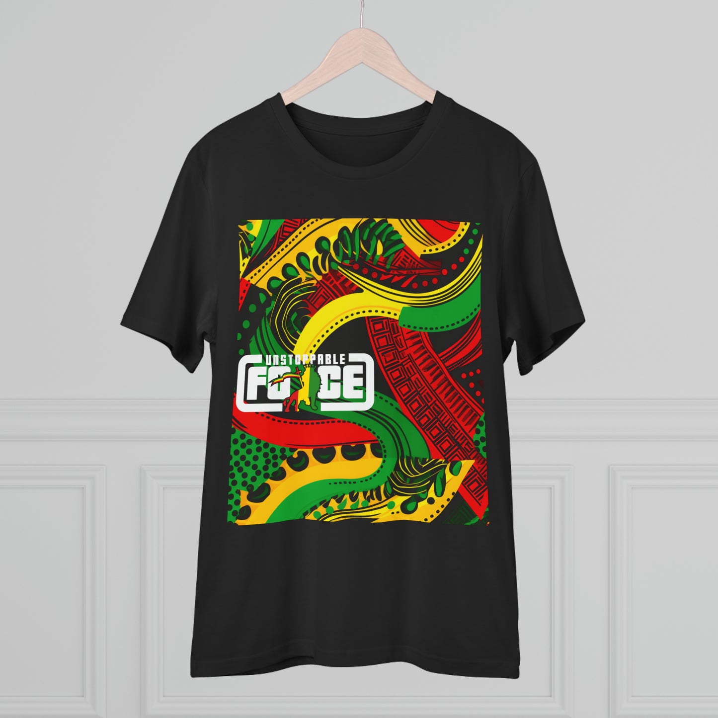 African Fabric Organic Creator T-shirt - Unisex