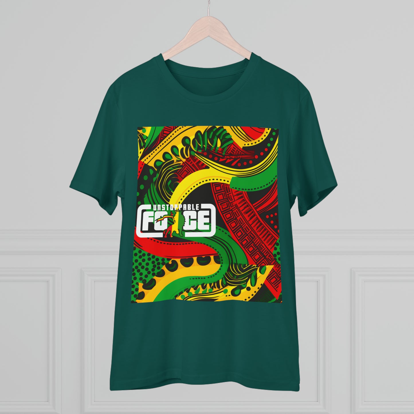 African Fabric Organic Creator T-shirt - Unisex