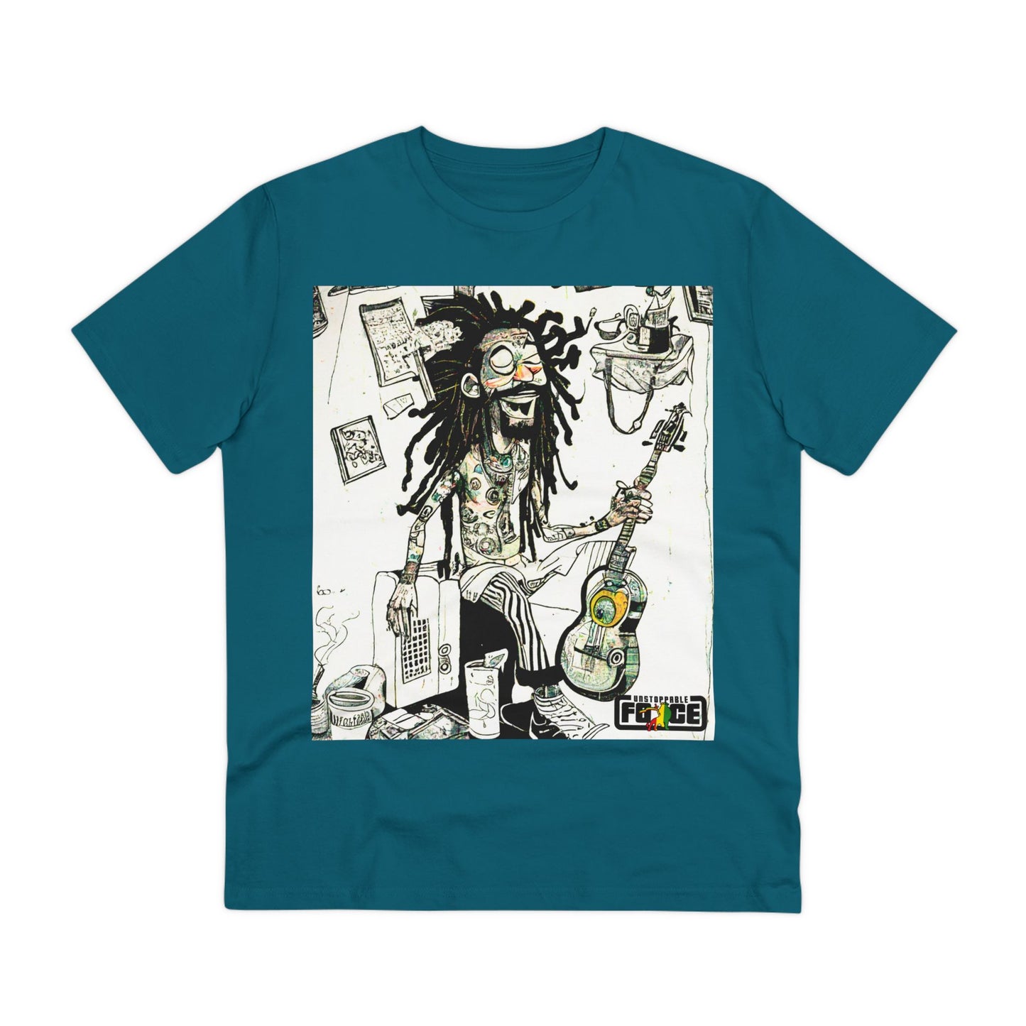 UFB Tattooed Rasta S01 Organic Creator T-shirt - Unisex