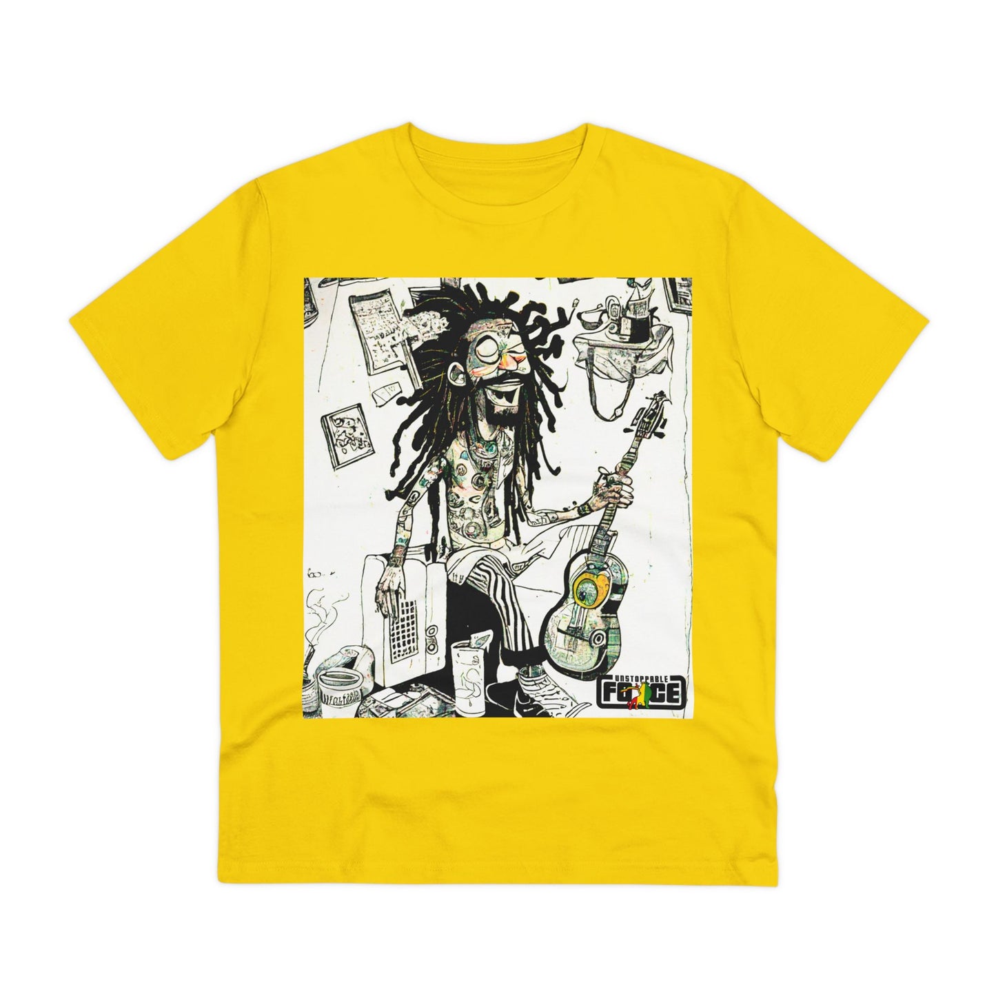 UFB Tattooed Rasta S01 Organic Creator T-shirt - Unisex