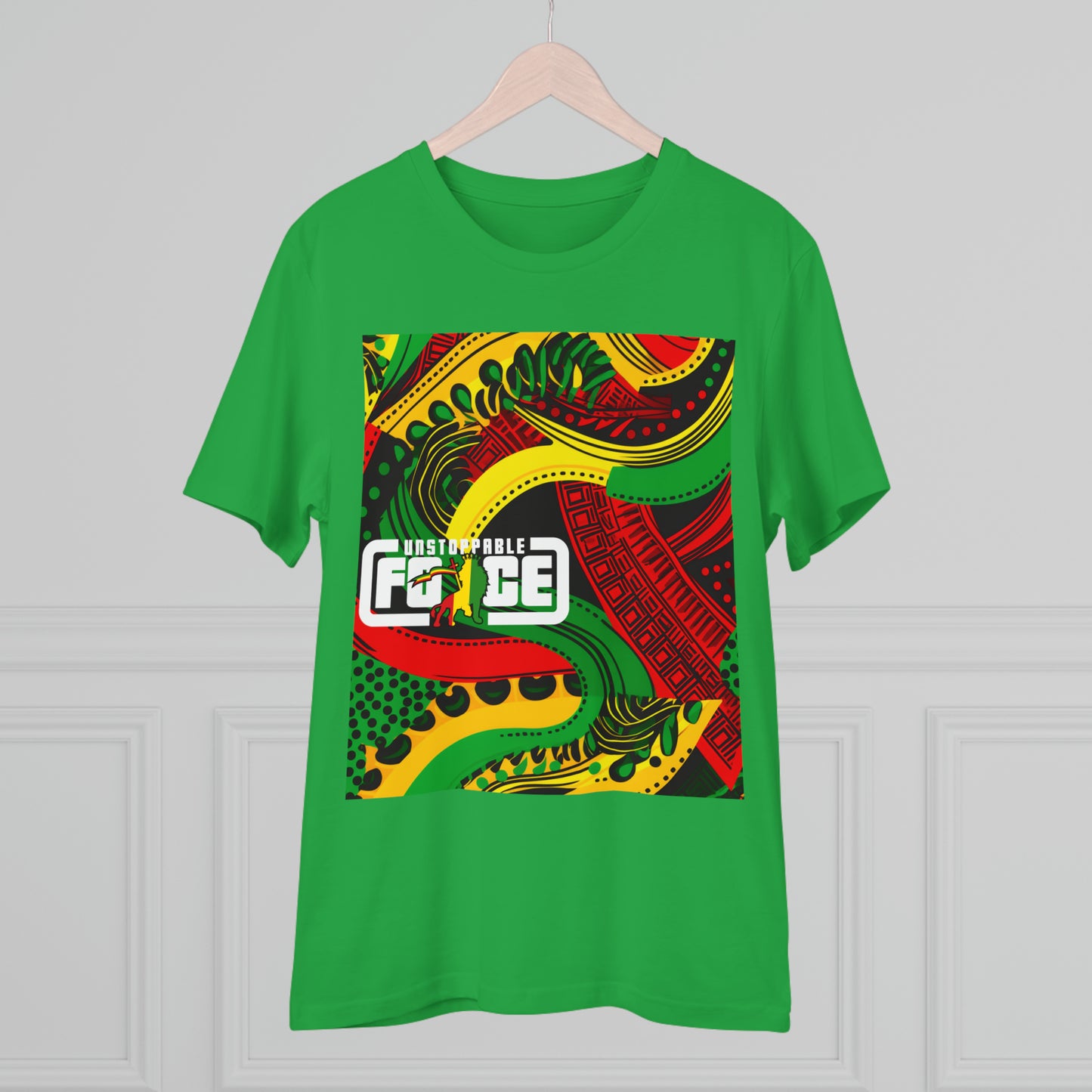 African Fabric Organic Creator T-shirt - Unisex