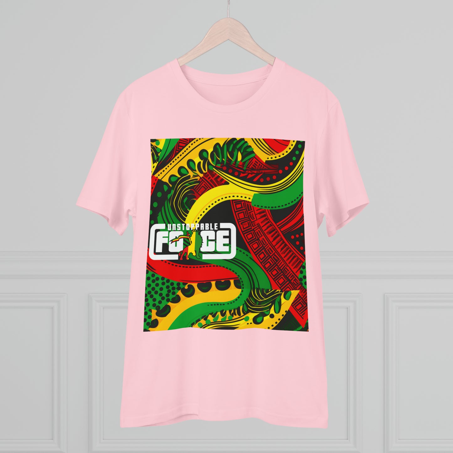 African Fabric Organic Creator T-shirt - Unisex