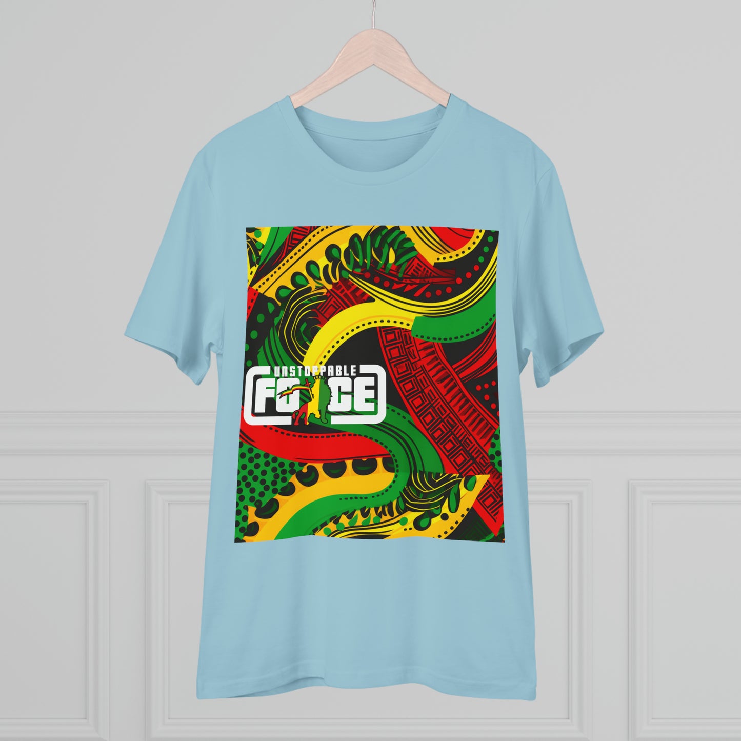 African Fabric Organic Creator T-shirt - Unisex