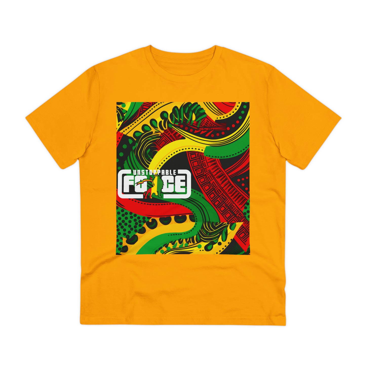 African Fabric Organic Creator T-shirt - Unisex