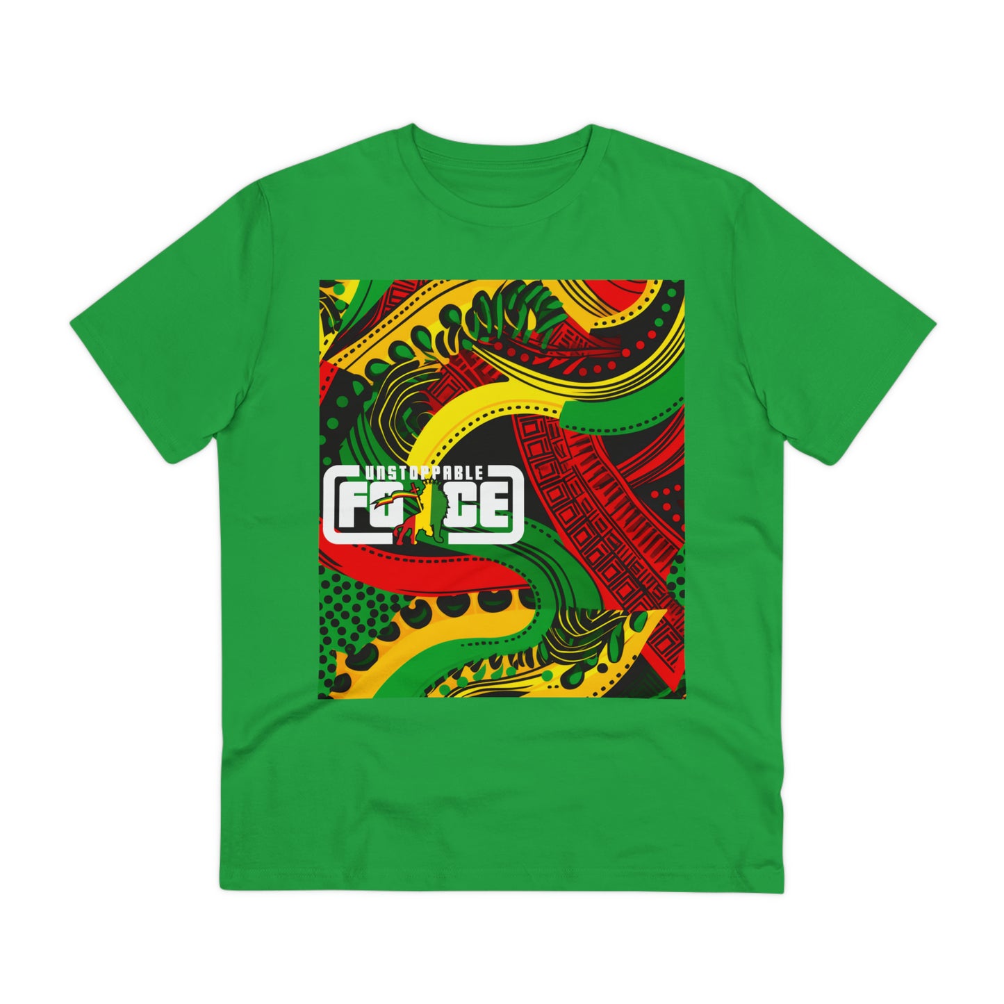 African Fabric Organic Creator T-shirt - Unisex
