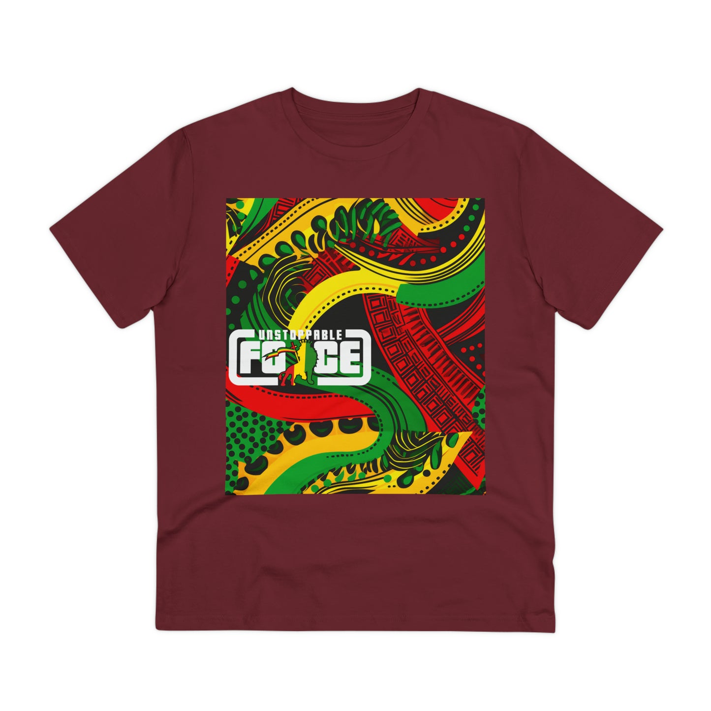 African Fabric Organic Creator T-shirt - Unisex